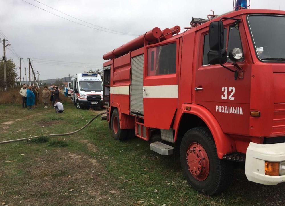 Под Одессой при пожаре в жилом доме погибли дети. Фото: ГСЧС